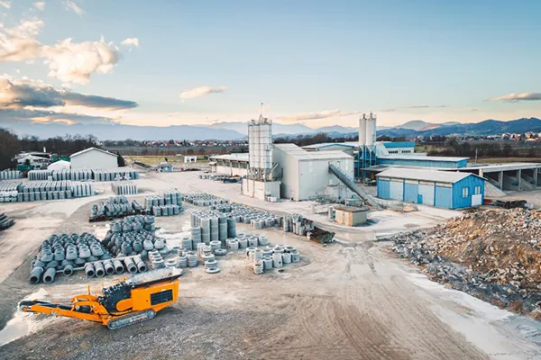 Industriegetriebe & Untersetzungsgetriebe für Beton & Zement