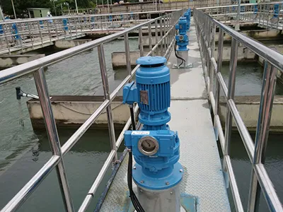 Zykloidgetriebe für Wasseraufbereitungsanlagen