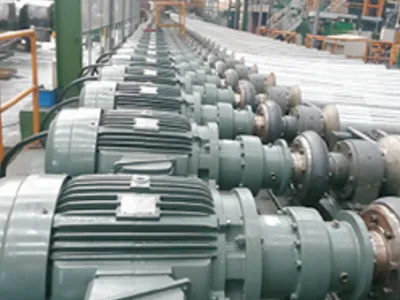 Planetengetriebe für Aluminium-Fördersysteme